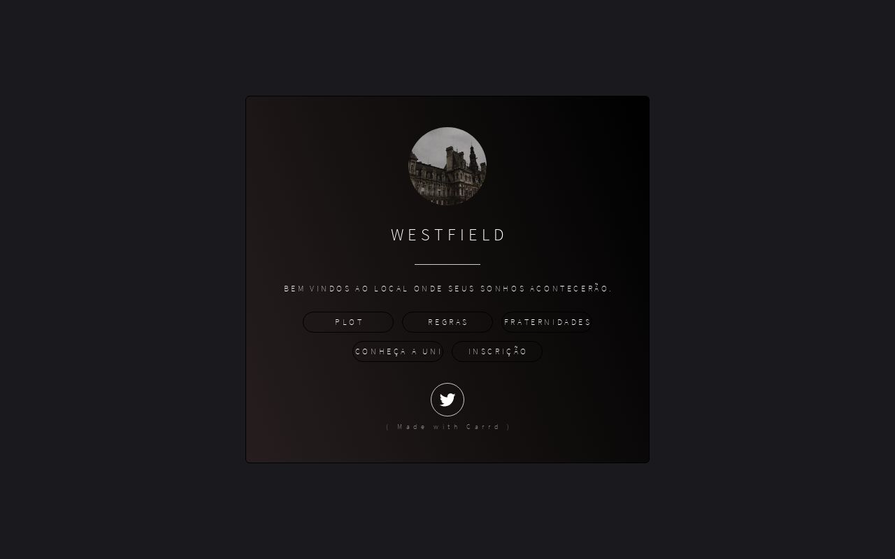 Carrd profile picture for @westfield